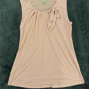 Blush Pink Sleeveless Blouse